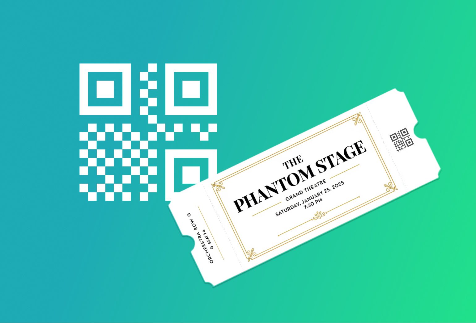 QR code acceso evento